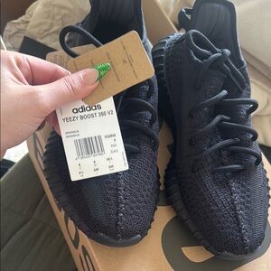 Adidas Yeezy Boost 350 V2 Black Sneakers